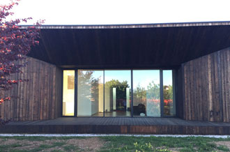 casa in legno esterno