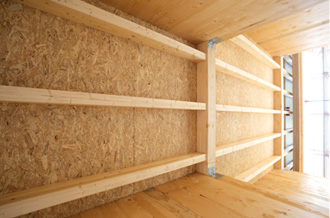 costruzione pareti in legno